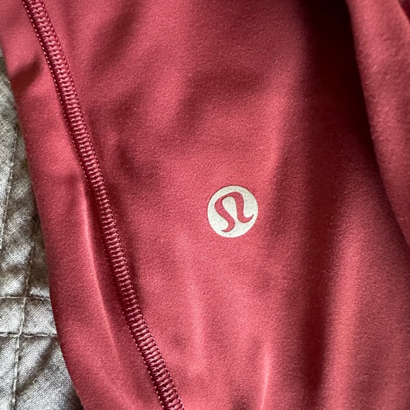 Lululemon Wine colored 28” Legging - Picture 6 of 6